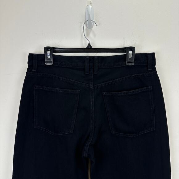 Madewell Alexa Chung High Rise Straight Jean Outridge Wash Black US 30 NWT - Picture 11 of 13